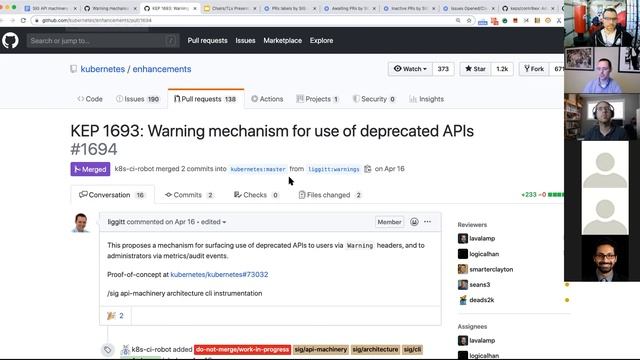 Kubernetes SIG API Machinery 20200520 смотреть онлайн