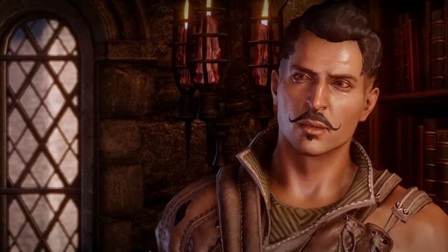 Dragon Age Inquisition - Act 2: Dorian Introduces himself in Skyhold смотреть онлайн
