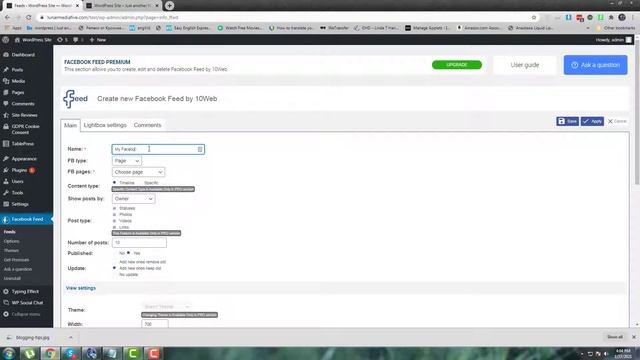 How to add your Facebook feed on your WordPress website Page | Free Method смотреть онлайн