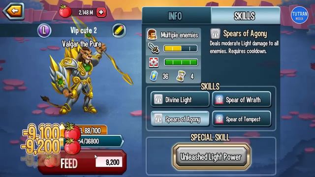 Monster Legends: Valgar The Pure level 1 to 100 - Vip monster смотреть онлайн