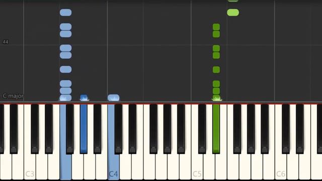 How to play The World Is Mine by Hatsune Miku on Piano (Tutorial) смотреть онлайн