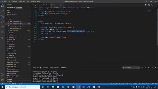 Ajouter Material à un projet Angular смотреть онлайн