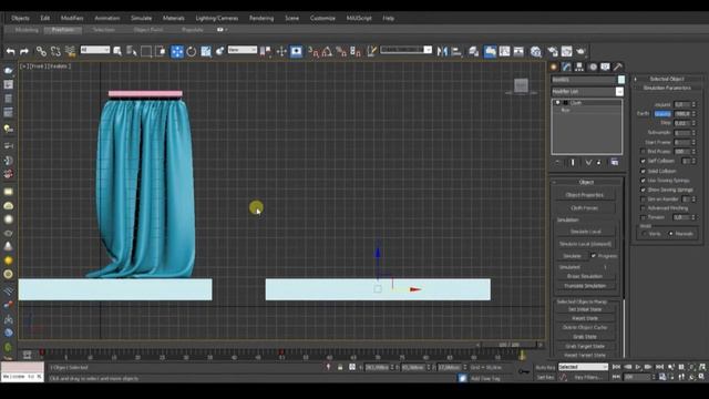 Modeling CURTAINS 3d Max Tutorial/3D firanka/3D занавеска смотреть онлайн