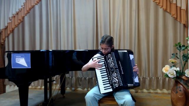 Дарья Зяблова, г.Воронеж. И.Дунаевский - Песенка моряков смотреть онлайн