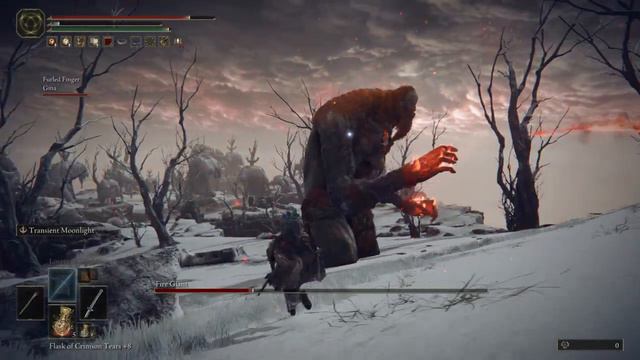 Defeating The Fire Giant Elden Ring смотреть онлайн