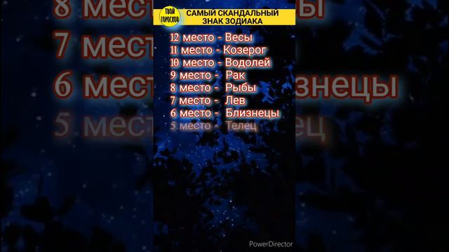 Самый скандальный знак зодиака [рейтинг] смотреть онлайн