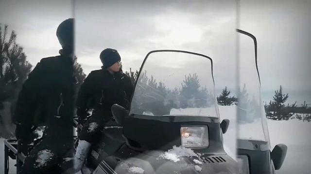 Катания с детьми на снегоходе смотреть онлайн