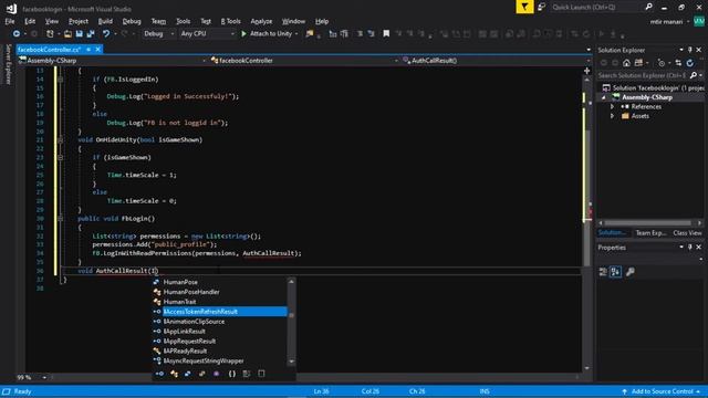 Unity 3D Login System With Facebook SDK V9.0.0 - 2021 смотреть онлайн