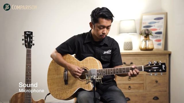 Cort SFX DAO NAT Vs Cort SFX AB NAT !! DUEL GITAR AKUSTIK EKSOTIS HARGA 2 JUTAAN