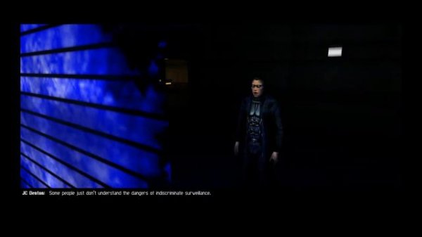 Deus Ex : Morpheus Dialogue - Early Surveillance State AI - Humans will soon create God