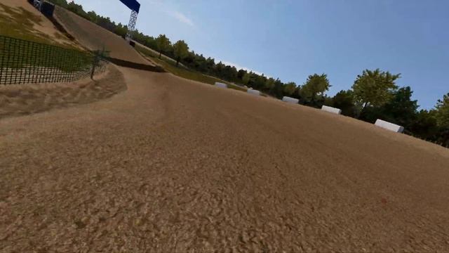 MX Bikes - Initial VR Practice Gameplay
