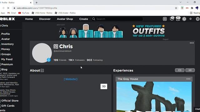 Roblox Profile glitch ( READ DESCRIPTION ) смотреть онлайн