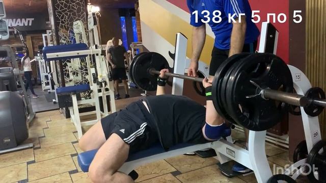Жим лежа 148 кг 3 по 1 и 138 кг 5*5 после перенесённой простуды- зашло нормально). смотреть онлайн