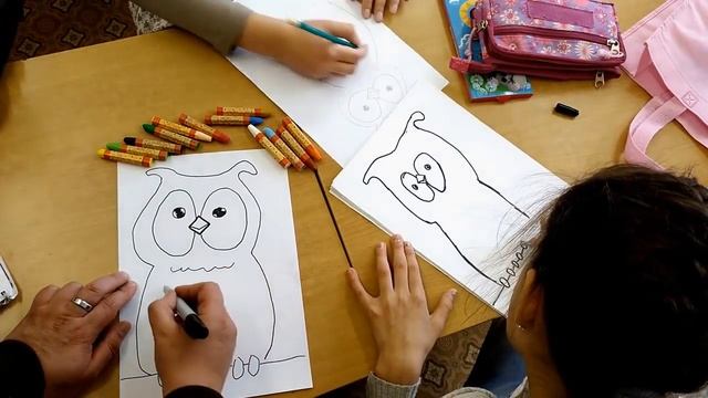 Как нарисовать сову (птицу). Шаг за шагом просто рисуем простые рисунки! Уроки рисования. смотреть онлайн