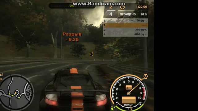 Катаемся на порше, тюним БМВ(NFS MW) смотреть онлайн