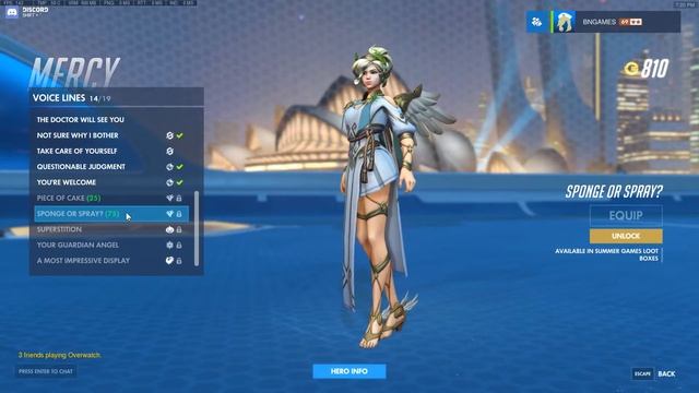 Mercy - Overwatch Summer Games 2017 смотреть онлайн