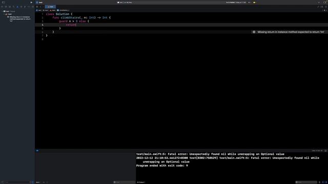 70. Climbing Stairs Swift Solution смотреть онлайн
