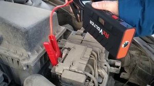 Пускатель ReVolter Nitro. Заводим Шкода Фабия