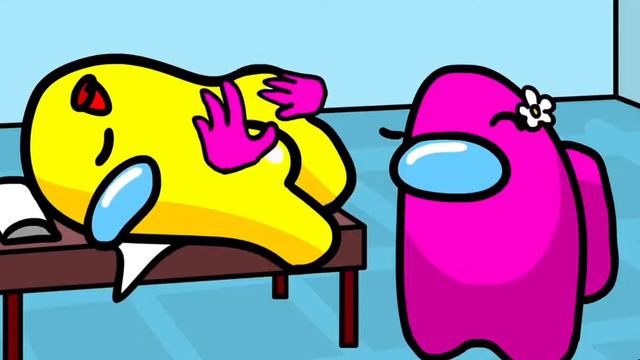 Among Us: CUP SONG with two GIRLS (Among Us animation) смотреть онлайн