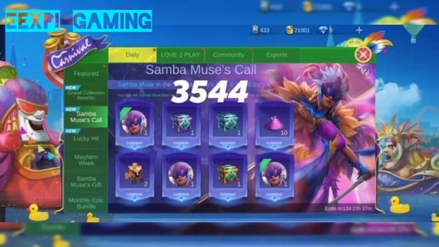 PHARSA SAMBA MUSE SERVER PATTERN? | MLBB EVENT 2021 | EeXPi Gaming смотреть онлайн