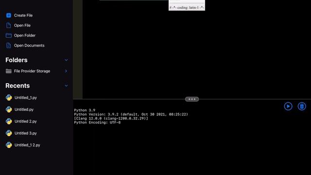 Coding python on my  iPad Pro смотреть онлайн