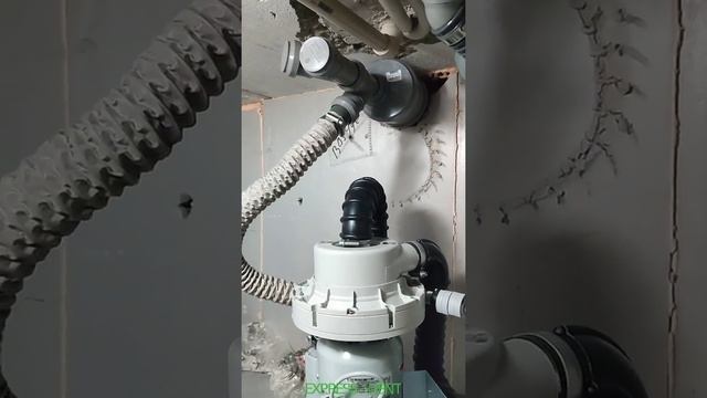 Расположение вакуумной помпы в подвальном этаже, под установкой. смотреть онлайн