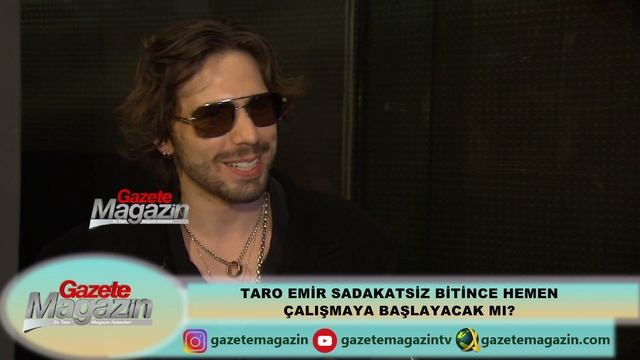 TARO EMİR'DEN EVLİLİK AÇIKLAMASI! SADAKATSİZ DİZİSİ HAKKINDA NELER SÖYLEDİ?