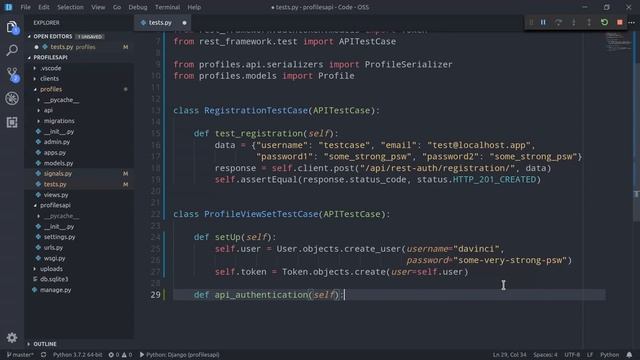 REST API Testing with Django REST Framework смотреть онлайн