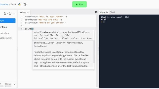 Intro to Python - Input Tutorial смотреть онлайн