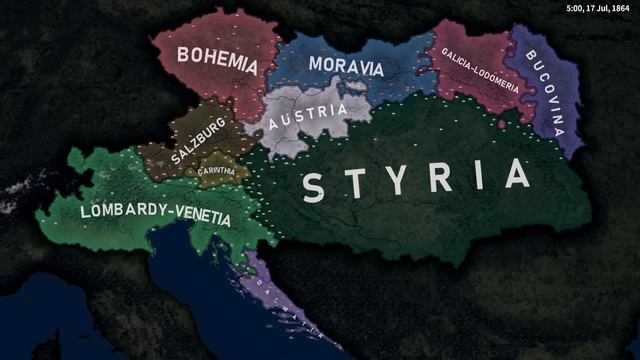 Austrian Empire - Battle Royale - Hoi4 Timelapse смотреть онлайн