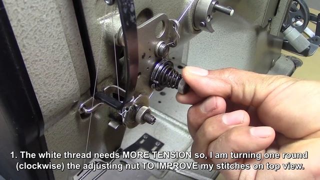 How To Adjust Tensions on a Pfaff 1245 Sewing Machine-Car Upholstery смотреть онлайн