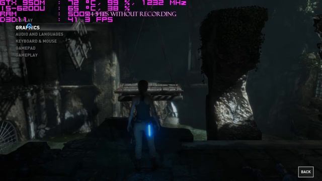 i5-6200U || GTX 950M || Rise of Tomb Raider || FPS TEST смотреть онлайн