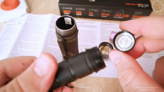 Яркий Луч YLP Unicorn 1.0 - Программируемый EDC фонарь смотреть онлайн