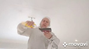 Протечка потолка, заделка трещины