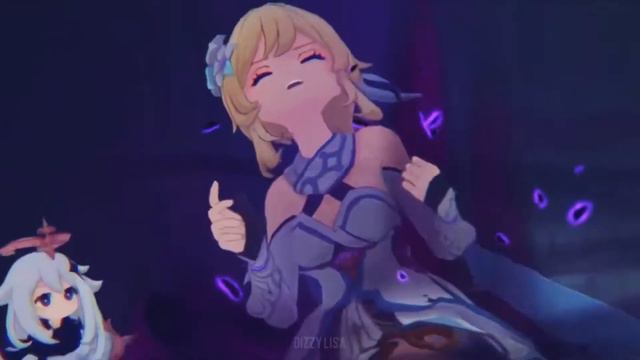 Genshin Impact • Dainsleif x Lumine — Lovely смотреть онлайн