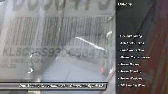 2013 Chevrolet Spark LS Clermont FL 34711 смотреть онлайн