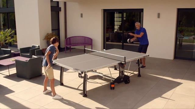 Теннисный стол Cornilleau 400M Crossover promo смотреть онлайн