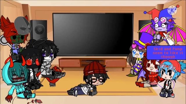 Fandoms react to Each Other Part 3/8 - Friday Night Funkin (read pinned comment) смотреть онлайн