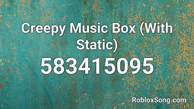 Creepy Music Box (With Static) Roblox ID - Roblox Music Code смотреть онлайн