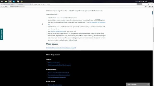 Быстрая установка Livereload в Sublime Text 3 смотреть онлайн