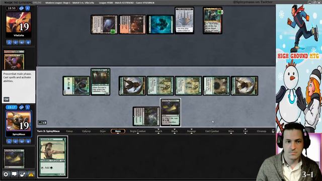 GB Kaldheim Elves vs Tibalt Cascade MTG Modern League смотреть онлайн