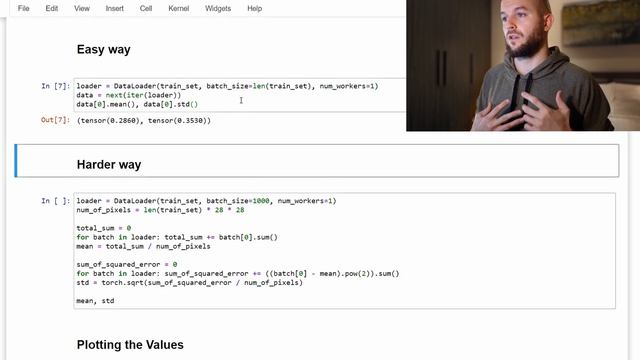 PyTorch Dataset Normalization - torchvision.transforms.Normalize() смотреть онлайн