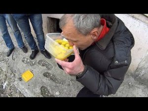 На что готов мужик ради 300 руб  Выпил 20 сырых яиц и облевался