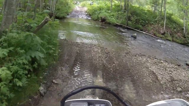 Покатуха до станции "Ожидаево" 13 06 2021 Yamaha DT200WR Россия смотреть онлайн