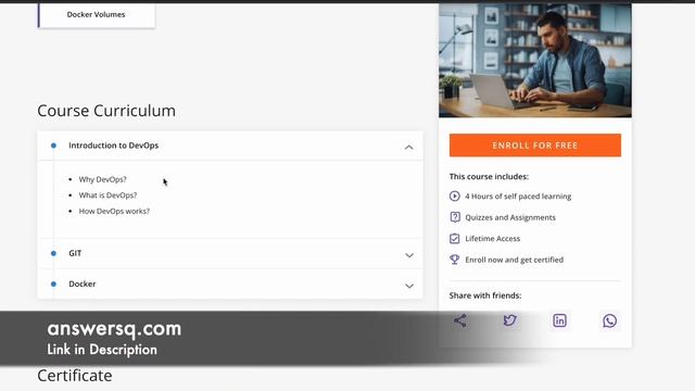 Free DevOps Course with Certificate смотреть онлайн