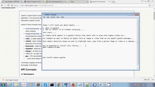 pip install opencv python смотреть онлайн