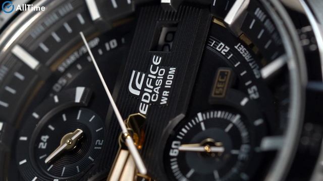 Обзор часов Casio Edifice EFR-556D-1A с хронографом. Японские наручные часы. Alltime смотреть онлайн