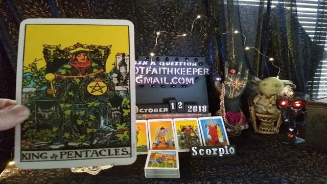♏ SCORPIO Oct 12th EMOTIONAL CONVERSATION connected to your past Joy Psychic Tarot Card Reading смотреть онлайн