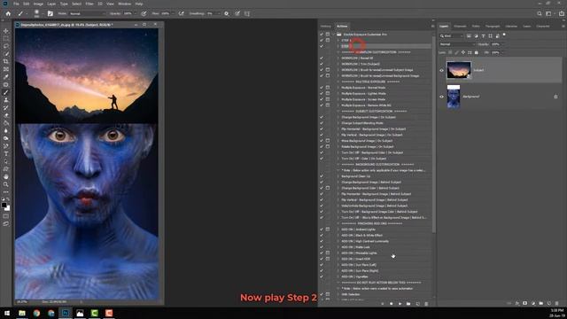 Double Exposure Customizer Pro - Photoshop Action - Tutorial 20 смотреть онлайн