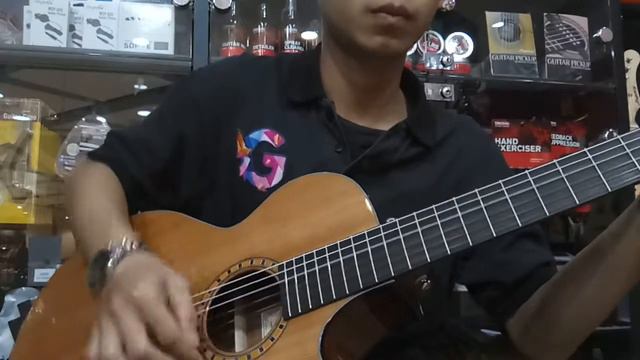 tes guitar CORT CEC5-NAT C/ELECTRIC смотреть онлайн